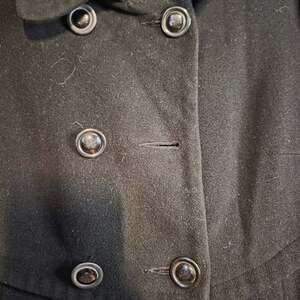 Women's KRISTEN BLAKE Wool Cashmere Blend Pea Coat Jacket Sz s